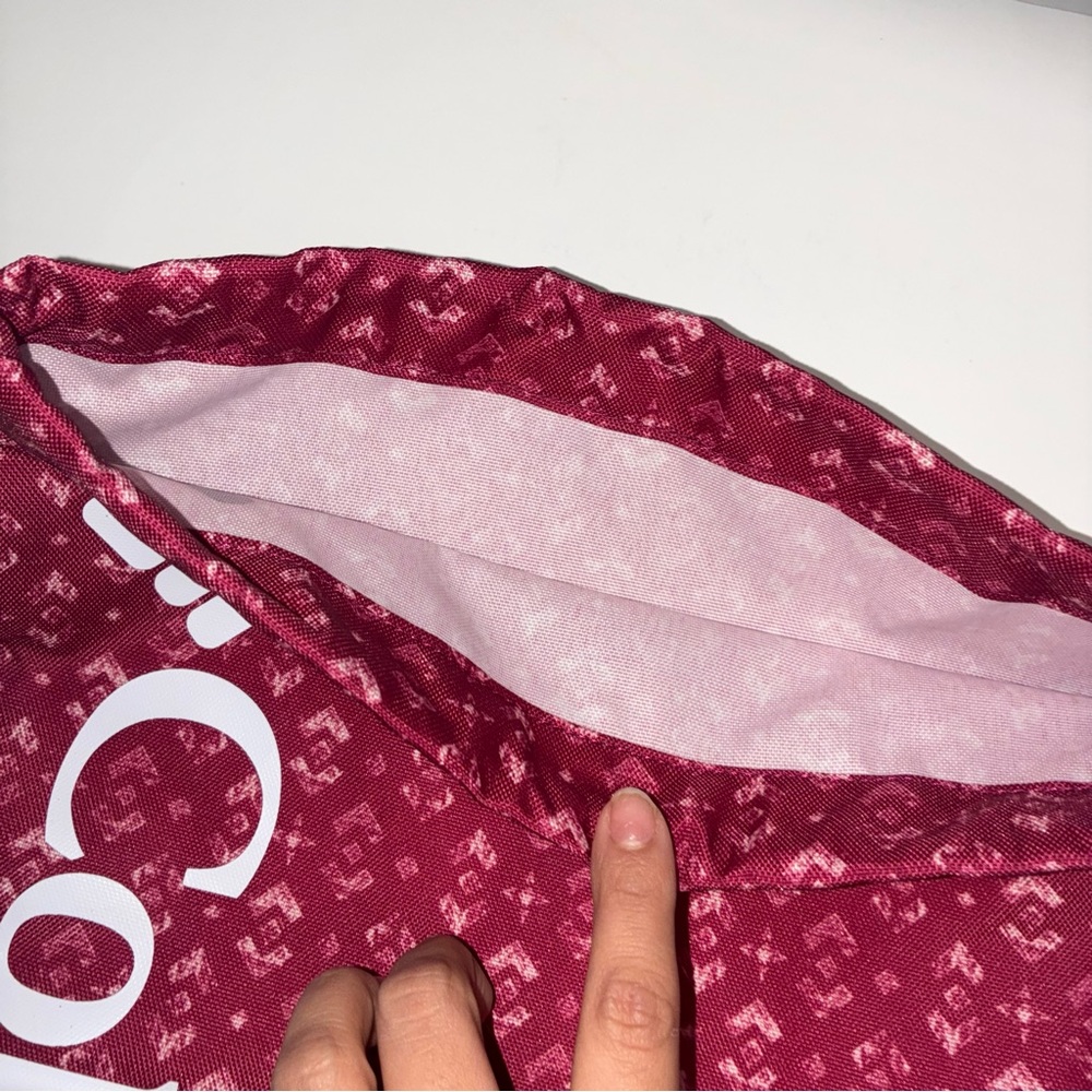 Columbia Pink Patterned Drawstring Bag - Picture 5 of 7